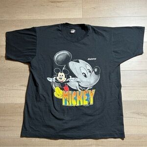 Vintage Screen Stars Best Alabama Mickey Mouse T-shirt XL  Single Stitch
